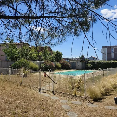 L'escale, Avec Piscine, Entre Eurexpo Et Le Groupama Stadium 公寓 梅济约